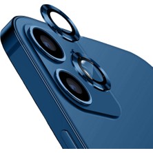 Piili iPhone 11/12/12 Mini Premium Hd Lens Koruyucu – Mavi