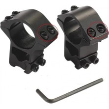 Marsilyan™- 25.4mm Dürbün Için 11MM Yüksek Havalı  / Av  Ayağı