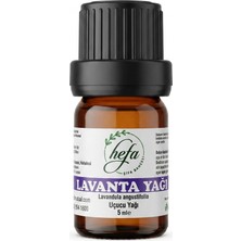 Hefa Şifa Bahçesi Lavanta Yağı 5 ml Doğal Ürün Cam Şişe