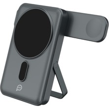 Wonew Standgo Powerbank Magsafe Stand 10.000 Mah P - Wrl6 T – Gri