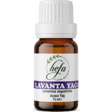 Hefa Şifa Bahçesi Lavanta Yağı 10 ml Doğal Ürün Cam Şişe