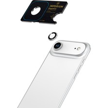 Piili Imperium iPhone Air Safir Ar/af Lens Koruyucu – Gümüş