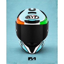 Kyt Tt-Revo Kask Leopard Edıtıon Trıcolore