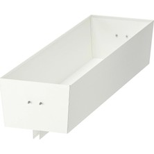Ikea Mıttzon Beyaz 80X14 cm Tekerlekli Panel Için Saksı