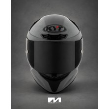 Kyt Tt-Revo Kask Plaın Matt Grl Grey