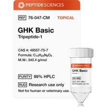Peptide Sciences Ghk Basic 200MG (Tripeptide-1) (Topical)