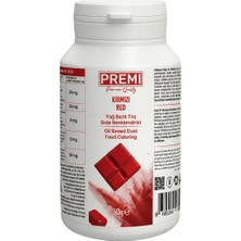 Depposite Yenilebilir Yağ Bazlı Toz Gıda Boyası 50 gr Kırmızı
