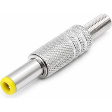 BK Teknoloji 5.5 x 2.5 mm Dc Erkek Güç Jakı Metal Lehimlenebilir Konnektör