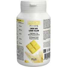 Depposite Yenilebilir Yağ Bazlı Toz Gıda Boyası 50 gr Limon Sarı
