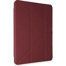Aslanoğlu Store Mey Ithalat®  Huawei Matepad Air 11.5 Kılıf Kalemlikli Mars Tablet Kılıfı - Mürdüm