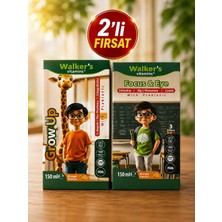 Walkers Vitamins Focus Eye Kids Şurup 2li Paket 150 ml Sitikolin Lutein Beta Glukan Göz Sağlığı Destekleyici