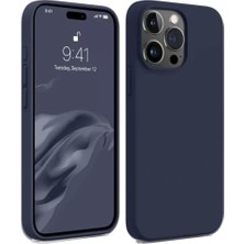 Aslanoğlu Store Newface Apple Iphone 15 Pro Kılıf First Silikon - Lacivert