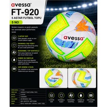 Avessa FT-920 5 Astarlı Futbol Topu – 5 Numara - 5 Astarlı Güçlü Yapı - Dayanıklı Dış Yüzey