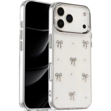 Aslanoğlu Store Mey Ithalat®   iPhone 17 Pro Max Fiyonk Desenli Kapak - Desen 5