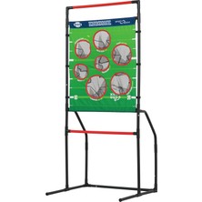 1001 Spor Çetesi Dış Mekan Oyunları Için SSD1000 2-In-1-Futbol ve Disk Toss Gelen Dzone, Yeşil, Sta