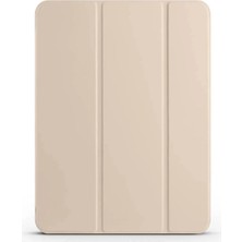 Aslanoğlu Store Mey Ithalat®   iPad Pro 11 (2024) Kılıf Tablet Smart Kılıf - Gold