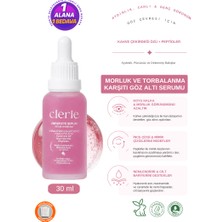 Clerie Göz Altı Serumu, Göz Altı Morluk ve Torbalanma Karşıtı Kahve Çekirdeği Özlü 30ml