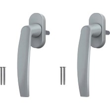 Brf Store Fhm-Prıme Pvc Pimapen Iki Adet Beyaz Pencere Kolu (Tüm Tipler 2 Adet (Bir Çift) Pencere Kolu