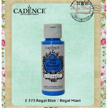 Depposite E-373 Style Matt Enamel Cam & Porselen Boyası 59 Ml. E-373 Royal Mavi
