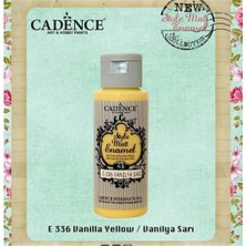 Depposite Style Matt Enamel Cam & Porselen Boyası 59 Ml. E-336 Vanilya Sarı