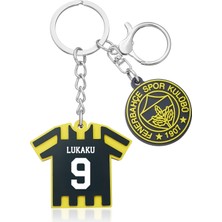 Fenerbahçe Romelu Lukaku Charm Arma Silikon Anahtarlık - Lisanslı Orijinal