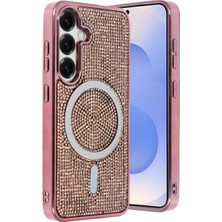 Marsilyan™-  Samsung Galaxy S23 Fe Helen Magsafe Kapak - Pembe