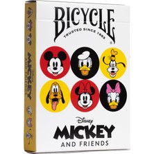 Brf Store Fhm-Prıme Bicycle Disney Mickey And Friends Oyun Kartları