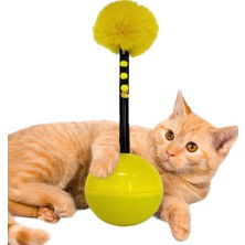 Brf Store Fhm-Prıme Aee® Dev Hacı Yatmaz Tüylü Zilli Kedi Oyuncağı 33CM (Xxl)