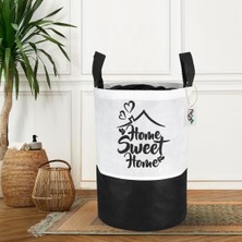 Brf Store Fhm-Prıme Palm Design Katlanabilir Çamaşır Sepeti - Katlanır Çamaşır Sepeti - Oyuncak Sepeti (Renkli