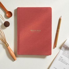 Brf Store Fhm-Prıme Fark Tanıtım Tarif Defteri – A5 Boyutunda Sert Kapaklı 100+ Tariflik Recipe Journal, Ölçü