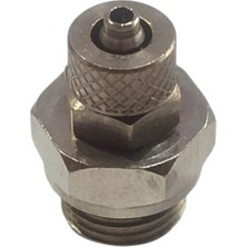 Firetech 1/8 - 4x2 Somun Sıkmalı Düz Bağlantı Rekoru - Pnömatik 4mm Metal Düz Bağlantı