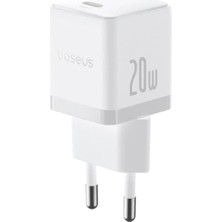 Brf Store Fhm-Prıme Baseus 20W Hızlı Şarj Cihazı, Palm 1c Usb-C Duvar Adaptörü, Bct Soğutma Teknolojisi ve Akı
