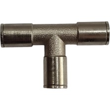 Brotech 4mm Tee Ekleme Jakı Metal - Pnömatik Metal Jak - Hava Hortum Bağlantısı