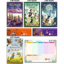 İlk Genç Timaş Hegzagon Sadece Hayal Et - Hiç Fena Değil - Külüstür Çocuk - Ardıç Kuşunun Şarkısı Set 4 Kitap