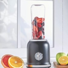 Brf Store Fhm-Prıme Karaca Retro Personal Kişisel Smoothie Blender Black