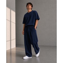 Shemard Lacivert Oysho Baggy Pantolon