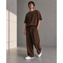 Shemard Kahve Oysho Baggy Pantolon