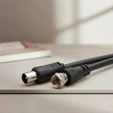 Aslanoğlu Store 60 Ohm Erkek F Erkek Kablo
