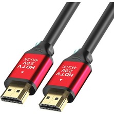 PARS POWER HDMI 2.0 Kablo 4K 60Hz UHD Görüntü Aktarım Kablosu 19+1 Pin Erkek Erkek Tv Monitör Bilgisayar Uyumlu