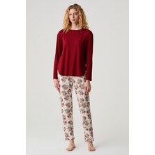 Catherine's Çiçek Desenli Pijama Takımı