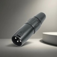 Aslanoğlu Store 3 Pin Erkek Xlr Mikrofon Jack Konnektörü