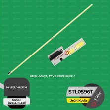 Aslanoğlu Store 37 Inç Lg Uyumlu 46,4 cm Tv LED Bar