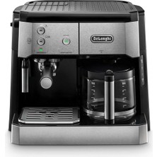 Happy Trend De'longhi Combı Kahve Mak BCO421.S, Gümüş/siyah