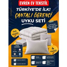 Evren Ev Tekstil Tek Kişilik-Türkiye'de Ilk Ekonomik 4' Lü Uyku Seti