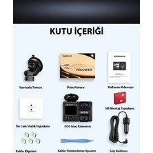 Pruveeo D30 Wı-Fı 4K Arac Kamerası