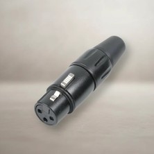 Aslanoğlu Store 3 Pin Dişi Xlr Mikrofon Jack Konnektörü