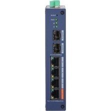 DAHUA CHS4206-4ET-60 4XFE-2XGE/SFP YÖNETİLEBİLİR MEGABİT 60W POE SWİTCH