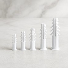 Aslanoğlu Store 6 mm Plastik Dübel 250'LI Set