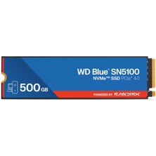 500GB Wd Blue SN5100 M.2 Nvme 6600/5600MB/S WDS500G5B0E SSD