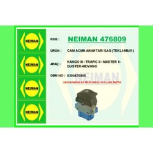 Bescher Glblseme Cam Acma Anahtari Sag Tekli-Mavi Kango Iii - Trafic Ii - Master Ii-Duster-Movano